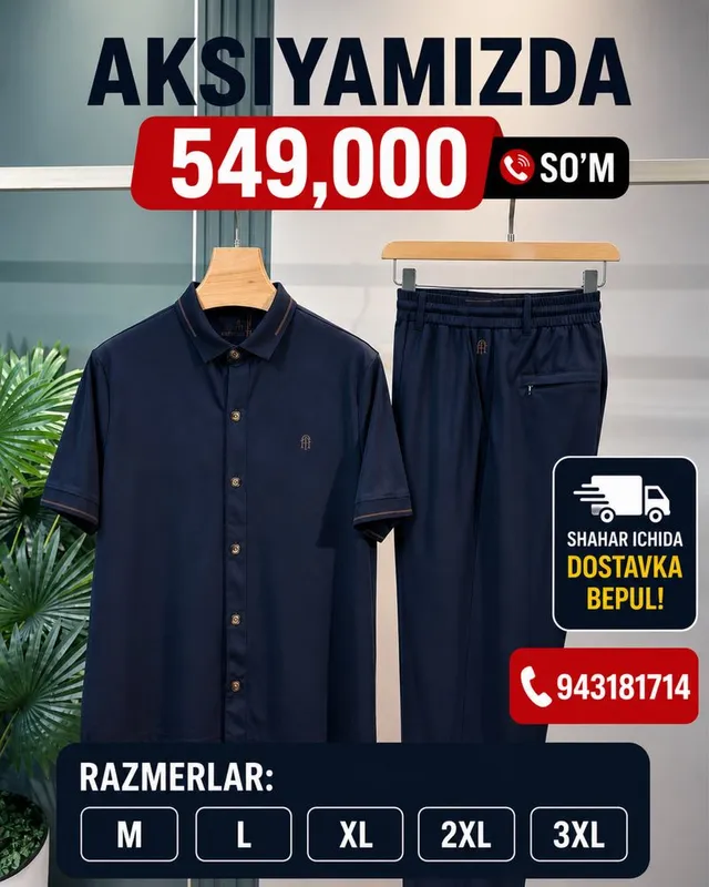 Erkaklar uchun kiyim
