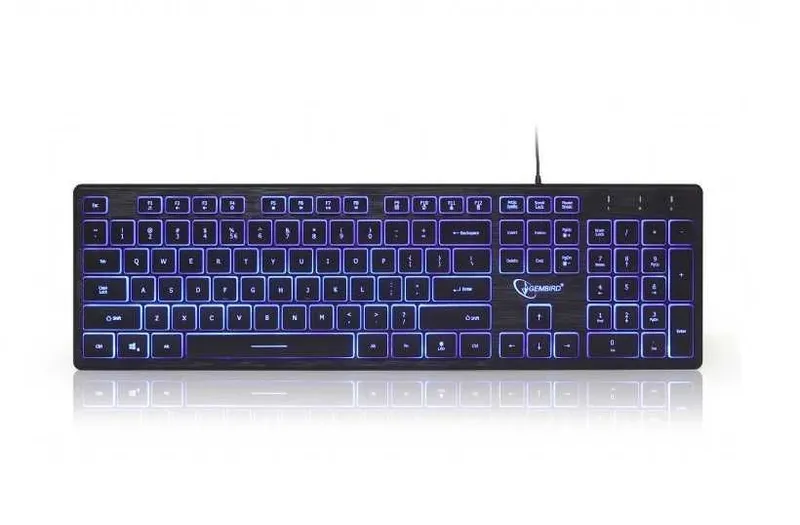 | Клавиатура Gembird KB-UML3-01 USB с подсветкой