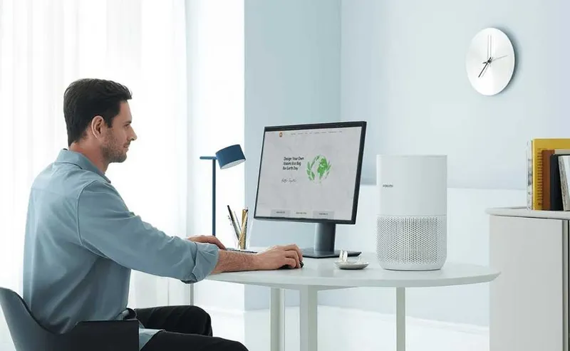 Xiaomi Mi Smart Air Purifier 4 Compact EU aqlli havo tozalagichi 5 Xiaomi Mi Smart Air Purifier 4 Compact EU aqlli havo tozalagichi 5