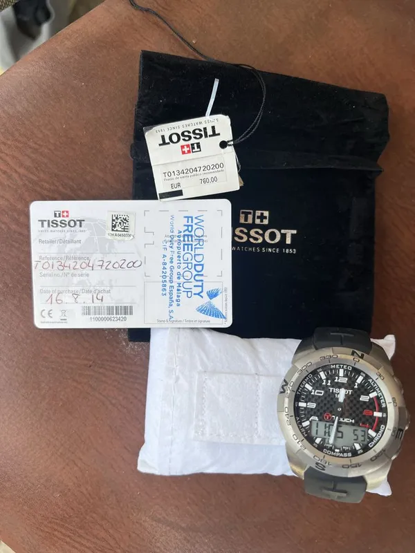 Tissot T touch expert titanium 1
