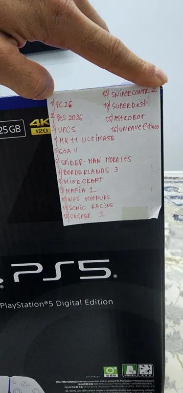 Sony PS5 825 gb 630$ 4