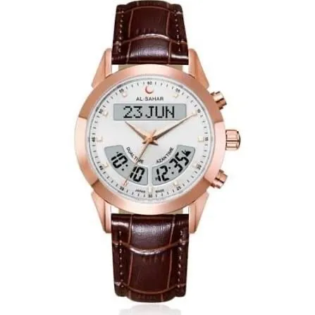 AL-SAHAR AS-P012 erkaklar soati — Azan Time, Dual Time, My Name 1 AL-SAHAR AS-P012 erkaklar soati — Azan Time, Dual Time, My Name 1