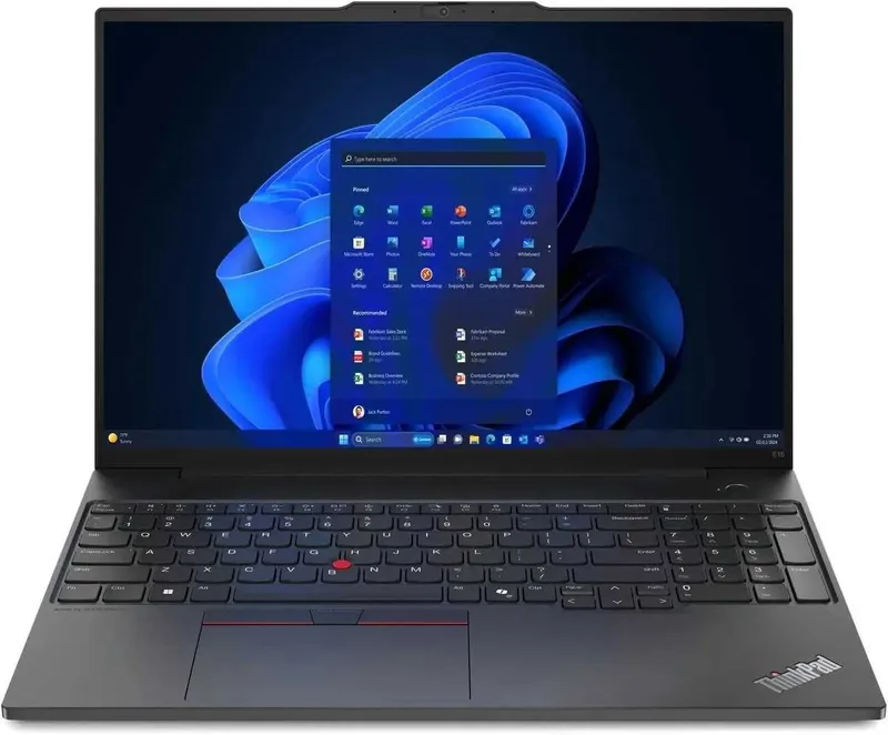 Lenovo THINKPAD E16 GEN2 CORE ULTRA 5-125U 16 GB/512 GB, 16 dyuymli qora noutbuk 1 Lenovo THINKPAD E16 GEN2 CORE ULTRA 5-125U 16 GB/512 GB, 16 dyuymli qora noutbuk 1
