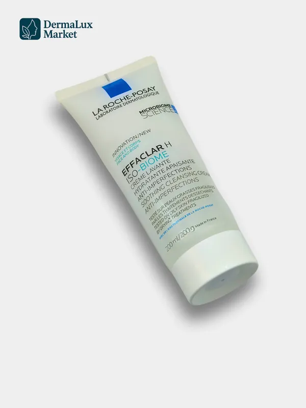 Очищающий крем для лица Effaclar H Iso-Biome 200мл — фото 4