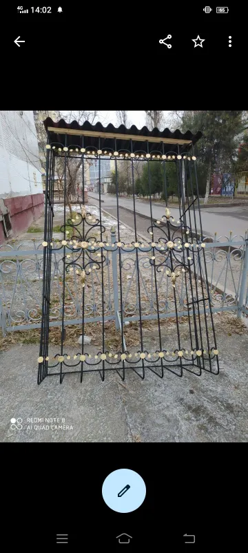 Biz temirdan baland itajlarga kazirok va reshotkalar yasymiz ishimizga — фото 6