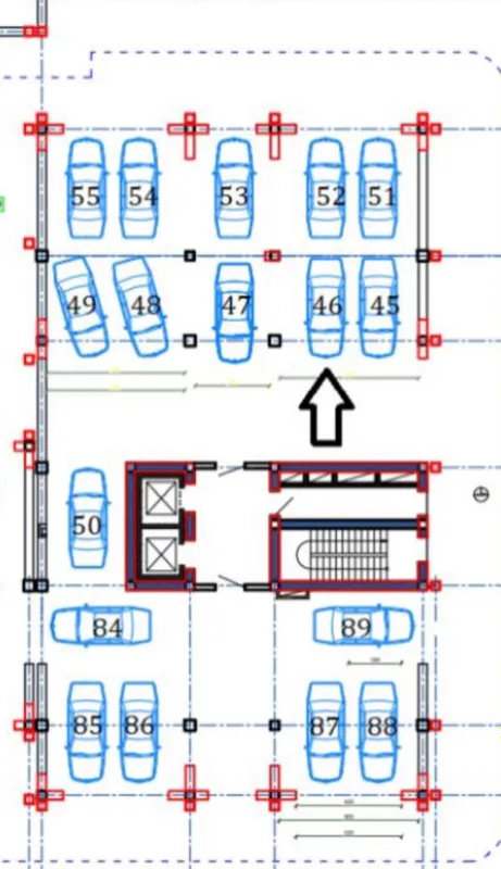 Парковочное место в Skyline Towers, Нукусская