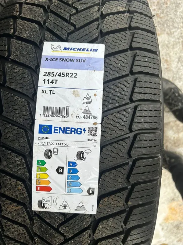 285/45R22 Michelin X ice Snow qishki shinalari (Made in Canada) 2 285/45R22 Michelin X ice Snow qishki shinalari (Made in Canada) 2