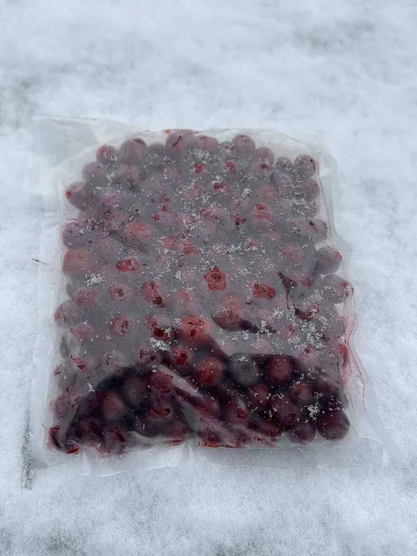 Замороженная хурма, вишня (вакуумная упаковка) — фото 2