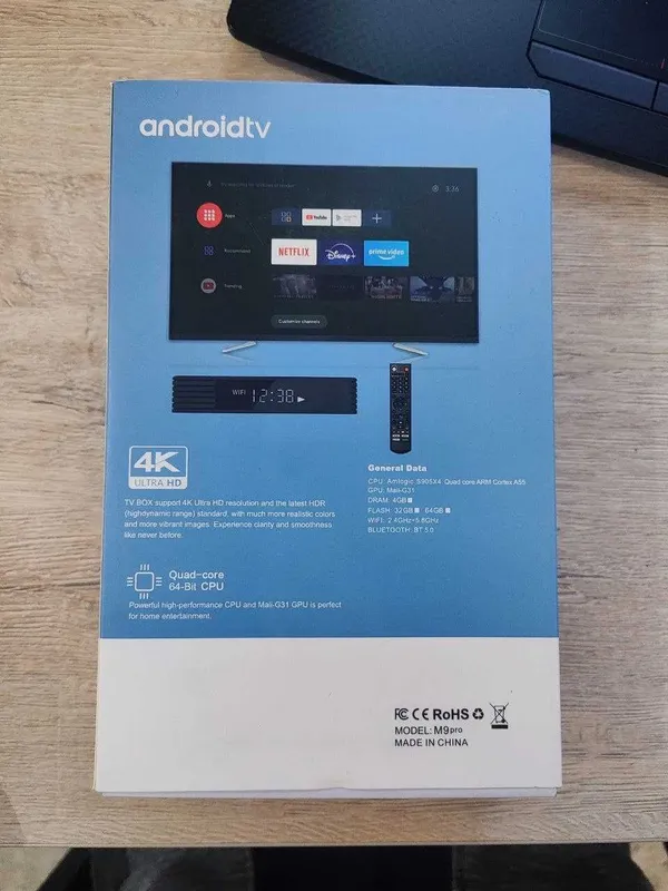 Android Smart TV Box M9 Pro — фото 3