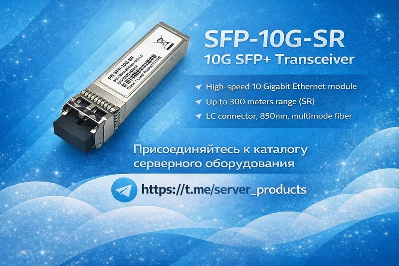 SFP-10G-SR 10G SFP+ трансивер модуль Продаётся оптический модуль SFP-1