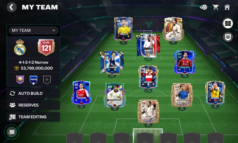 Fifa mobile Accaunt sotiladi 121 OVR 3 Fifa mobile Accaunt sotiladi 121 OVR 3