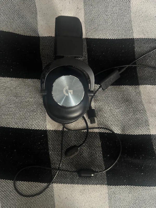 Logitech g pro x simli o‘yin garniturasi, qora 2