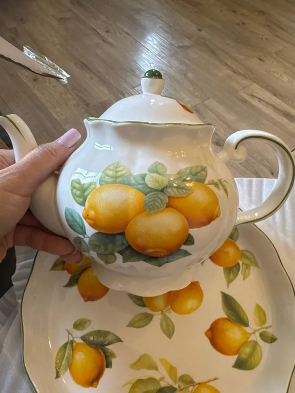 Фарфоровый сервиз Royal Home Tableware «Лимоны» 2