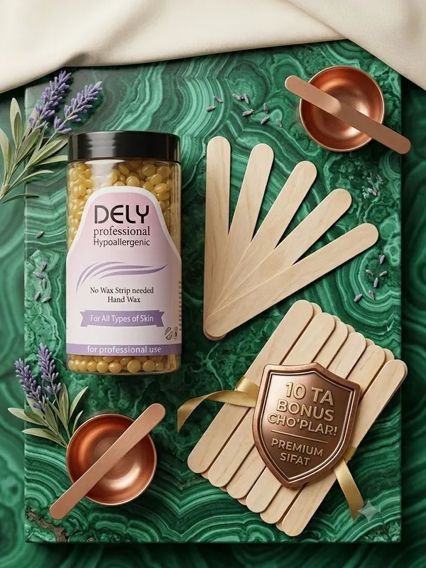 Воск, Vosk DELY depilyator 250gr 3 Воск, Vosk DELY depilyator 250gr 3