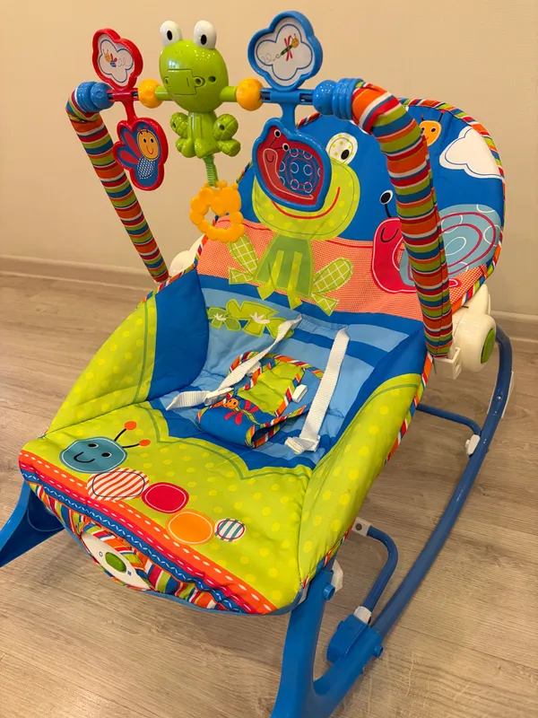 Шезлонг детский Fisher Price до 18 кг
