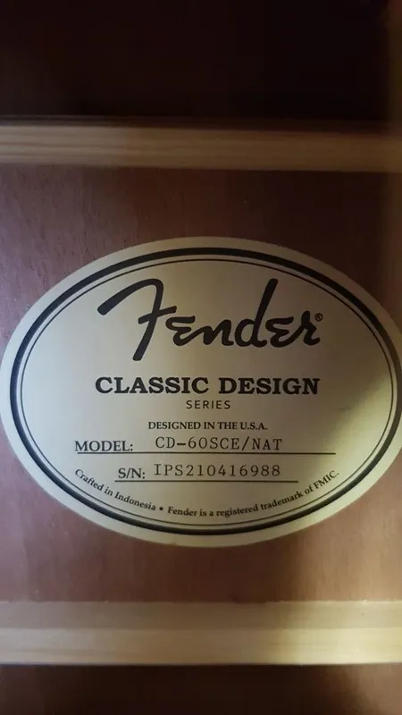 Гитара Fender CD-60SCE 4 Гитара Fender CD-60SCE 4