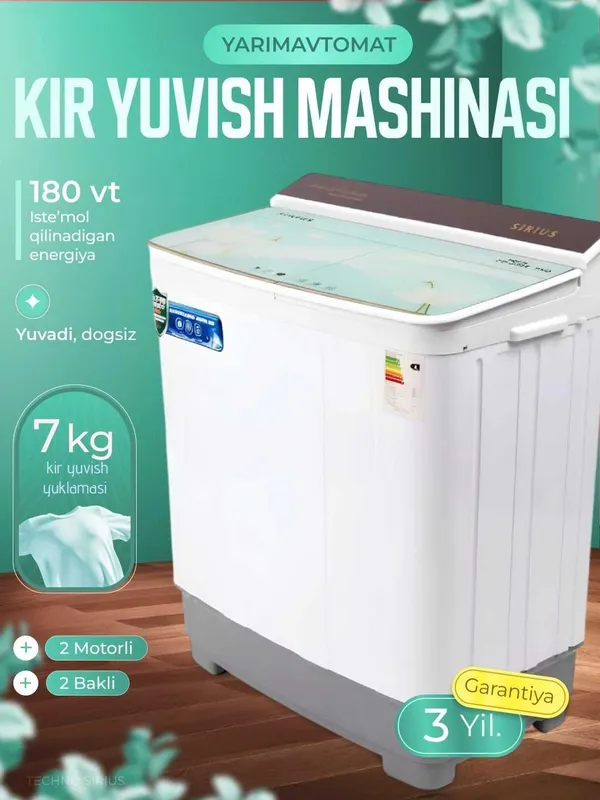 Sirius pol avtomat 7 kg 5 Sirius pol avtomat 7 kg 5