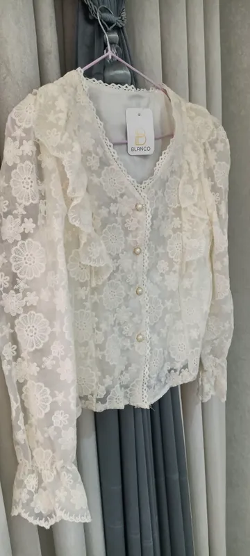Новая кружевная кофта ZARA, размер 42(S)