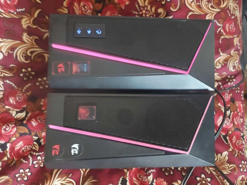 Компьютерные Bluetooth-колонки с RGB-подсветкой + AUX 2