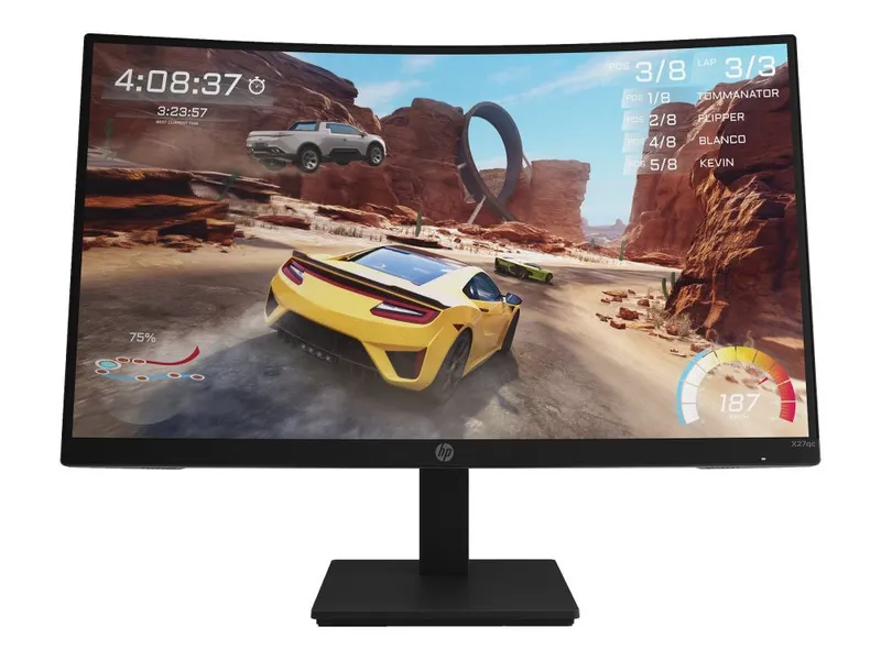 Gaming monitor HP X27qc 165Hz QHD Curved VA 1ms — фото 1