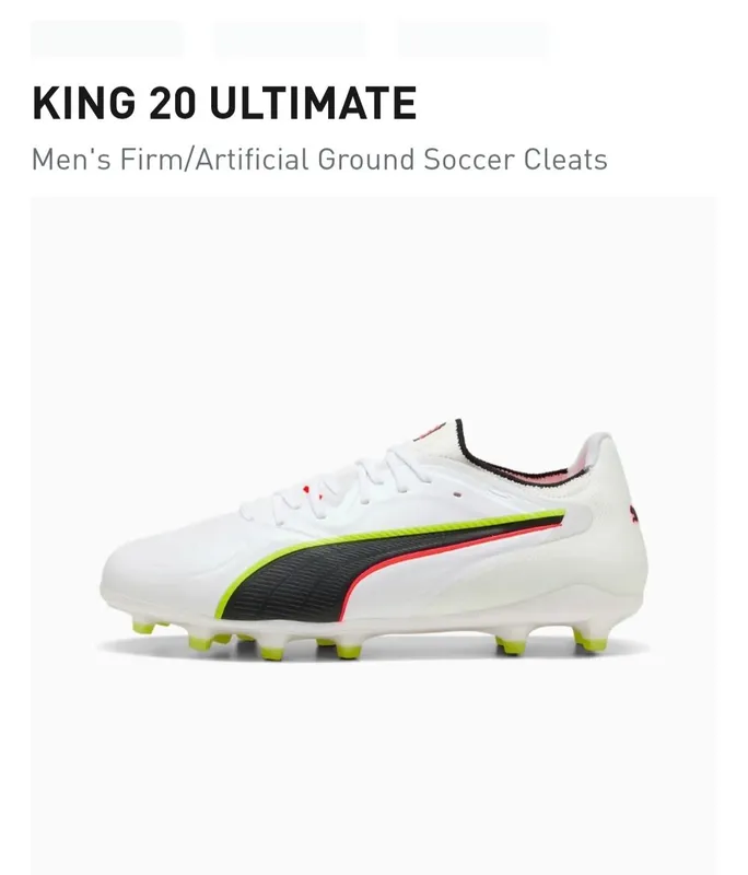 бутсы 41 размер puma king 20 ultimate ориг.