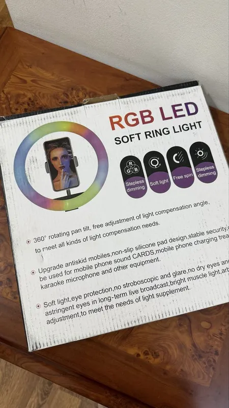 Кольцевая лампа RGB Led — фото 3 Кольцевая лампа RGB Led — фото 3