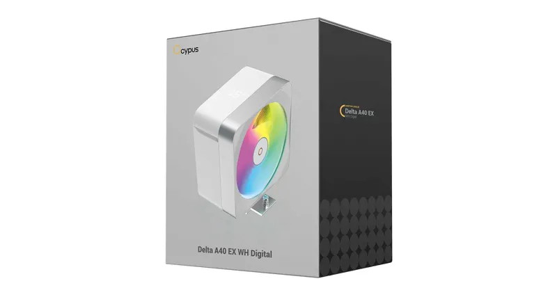 \ Кулер для процессора Ocypus Delta A40 EX WH Digital 2