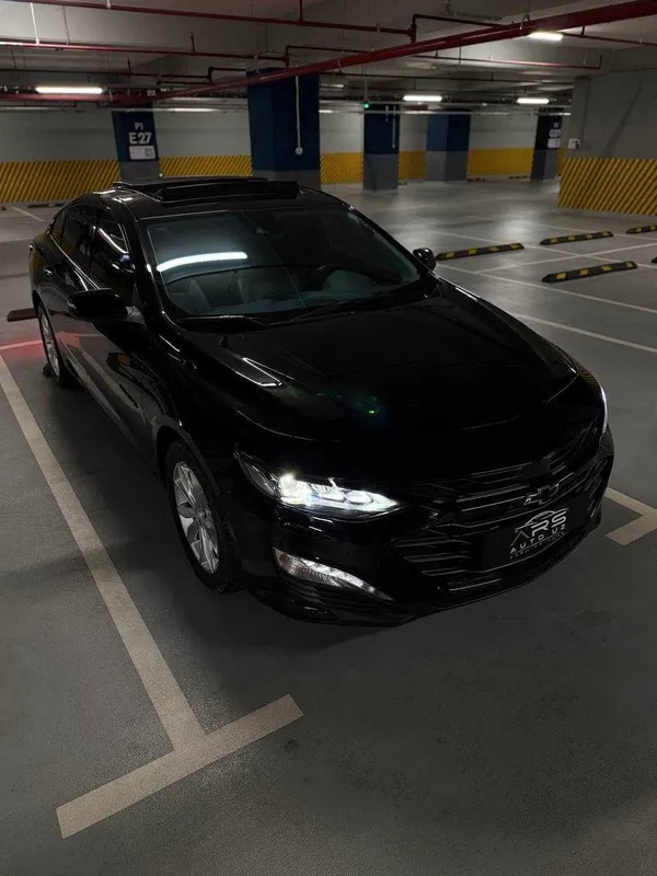 Chevrolet Malibu 2 XL 2023г Черный 44.000 км пробега Родная краска — фото 3