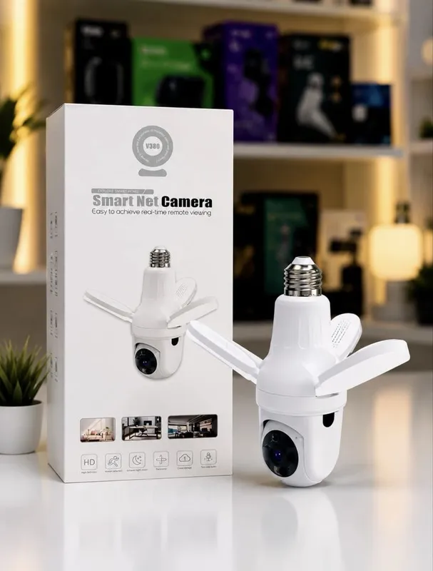 Lampochka WiFi Kamera, 360° Smart WiFi Camera Full HD