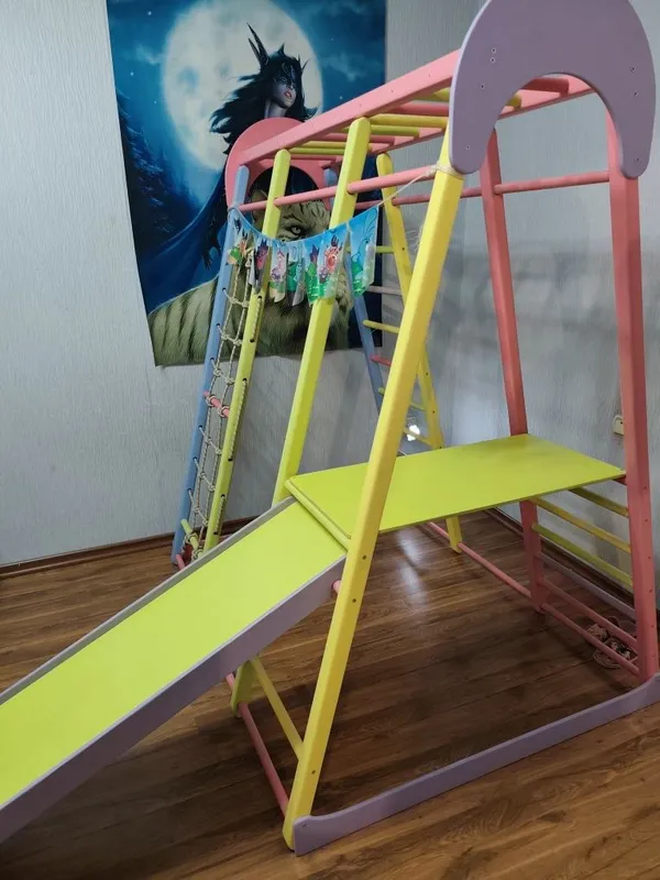 Детский спортивный комплекс с горкой