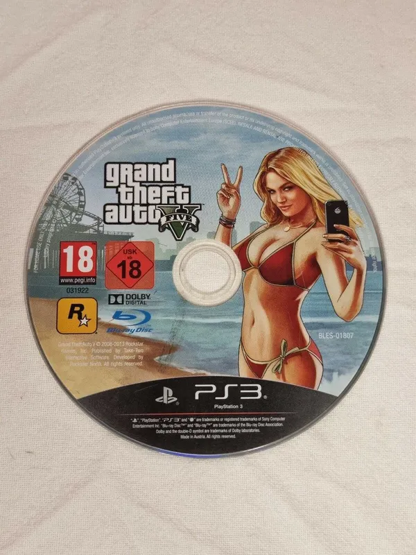 Disk ps 3 uchun hech qayeri qirilmagan garantiya ishlaydi — фото 1