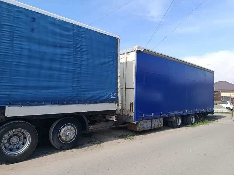 VOLVO FH Паравоз + Прицеп Сотилади — фото 1