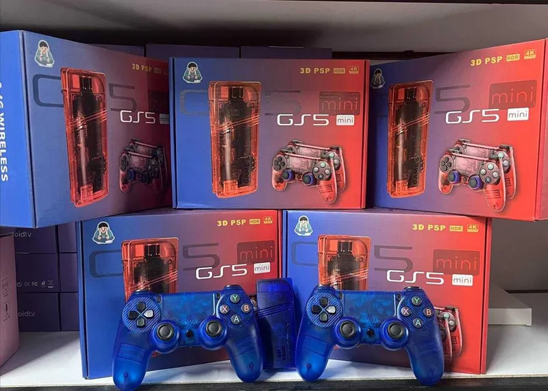 Игровая приставка Game Stick GS5 Mini / 3D PSP o'yinlar / 2 pulta — фото 3