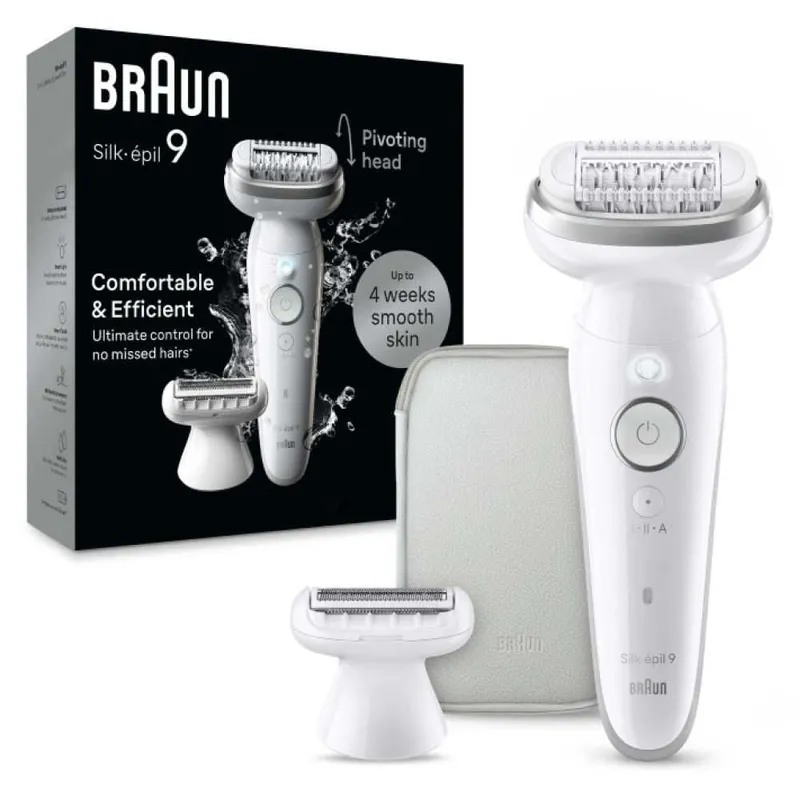 Braun ses9041 Эпилятор Braun новый с гарантией 1 год, доставка на дом. — фото 1