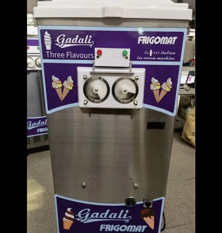 Frezer aparat ice cream machine gadali frigomat фрезер для морожинног — фото 2