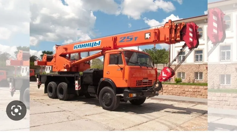 Auto kran usluga 25 ton 28 metr narhlar kelishilgan holda — фото 1