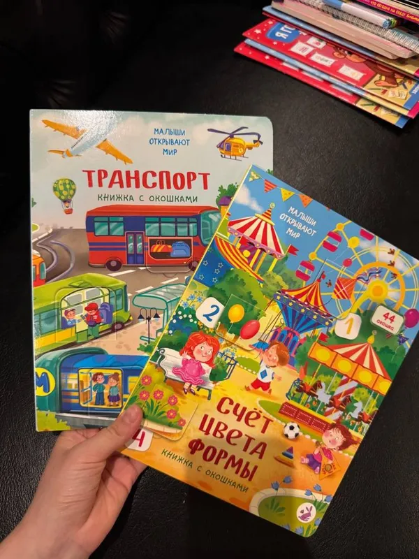 Большой выбрр картонных книжек для малышей — фото 5
