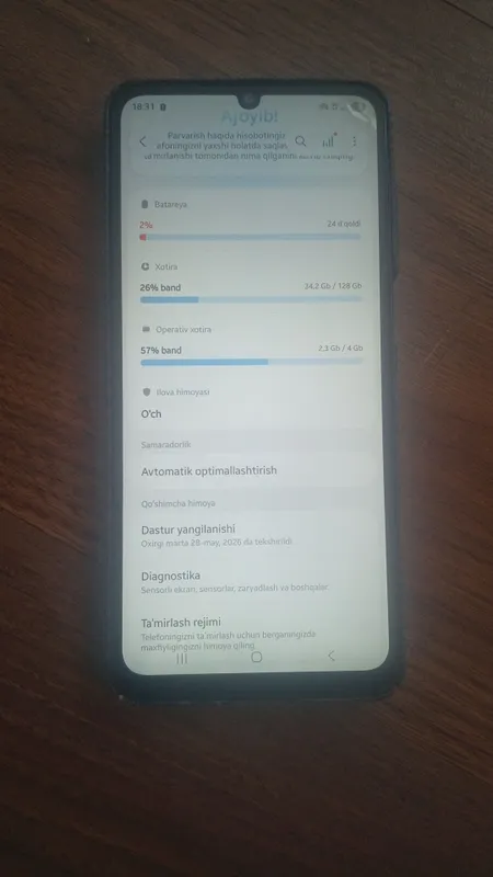 Samsung a07 4/128