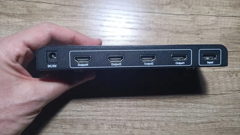 HDMI splitter 1x4 с доп питанием — фото 2