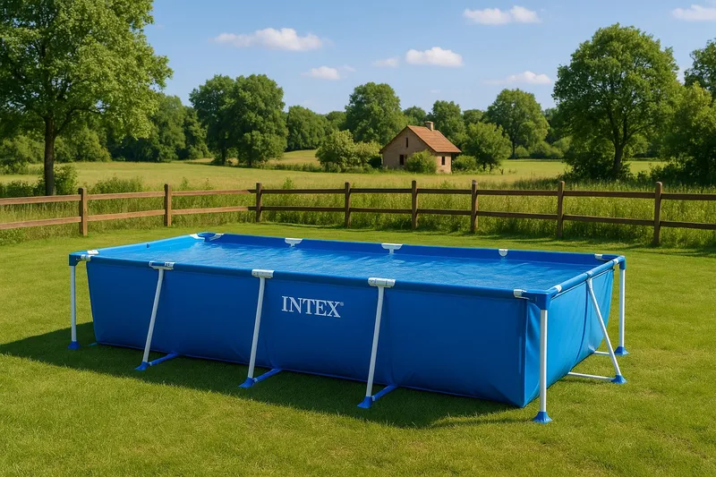 Каркасный бассейн в Ташкенте Intex basseyn 450x220 — фото 1