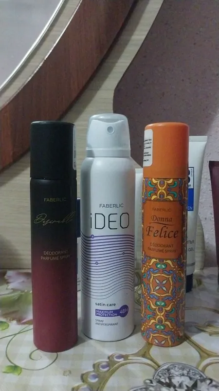 ajoyib terlatmaydigan va parfyumniy dezadarantlar