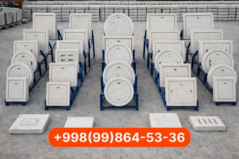 Люк бетонный | колодец копколари | Lyuk beton | Kolodes qopqoq — фото 2