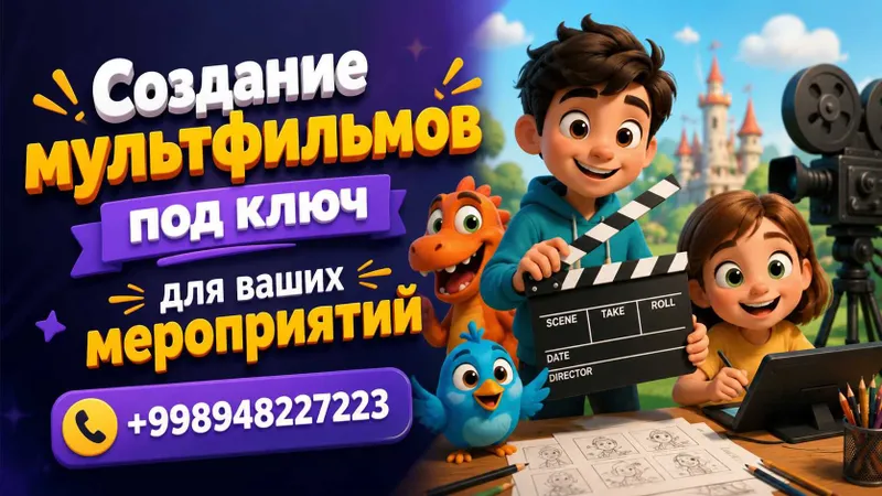 Мультфильм на свадьбу Love Story Подарок на юбилей История компании