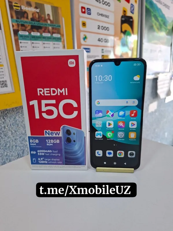 Redmi 15C 4+4/128GB
