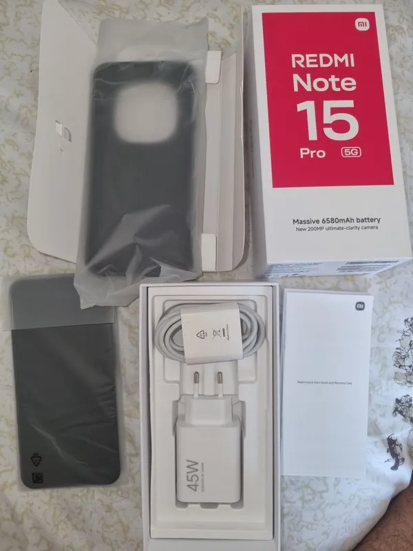 Redmiy note 15 pro 5G. 8/256 GB ochildi karobkada 3kun boʻldi ochilgan 1 Redmiy note 15 pro 5G. 8/256 GB ochildi karobkada 3kun boʻldi ochilgan 1