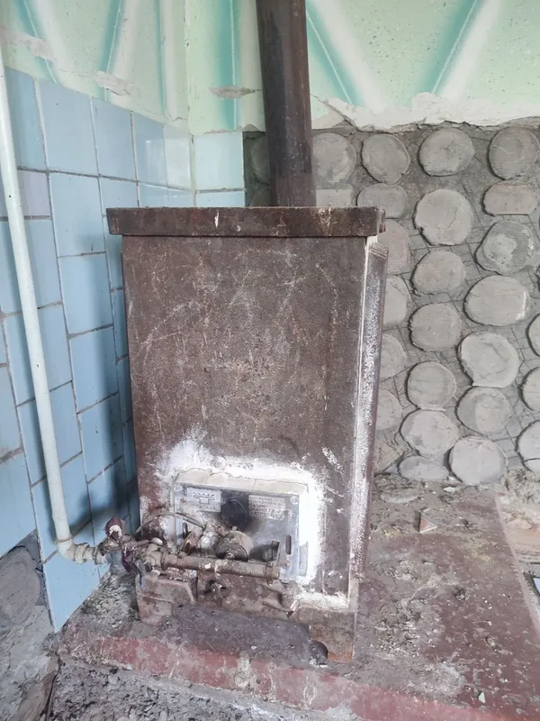 Чугунная печка для дома