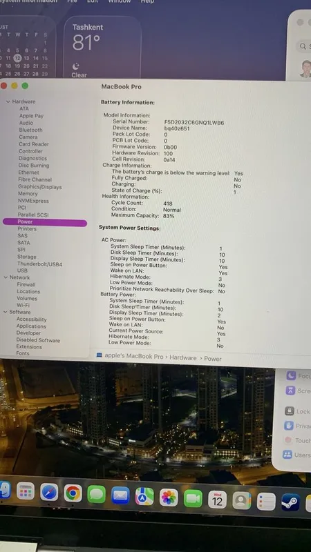 Macbook Pro M1 Pro 2021. 16-inch. 16/1 TB 7 Macbook Pro M1 Pro 2021. 16-inch. 16/1 TB 7
