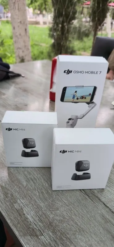 Stabilizator Mikrafon DJI Iwlatilmagan karobka YANGI