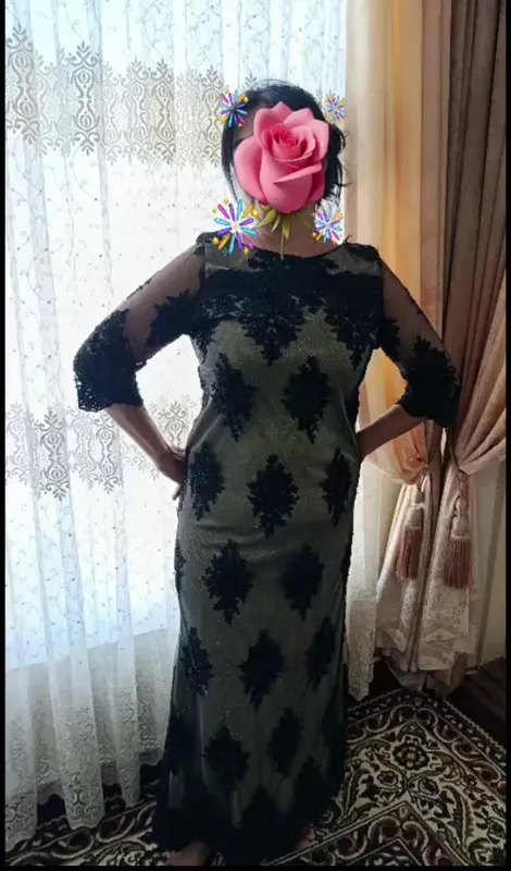 Ayollar to'y, oqshom libosi 1