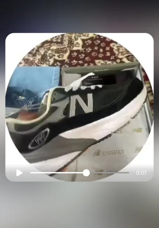 Newbalance krasofkalar arginal karopka dakumentli — фото 1